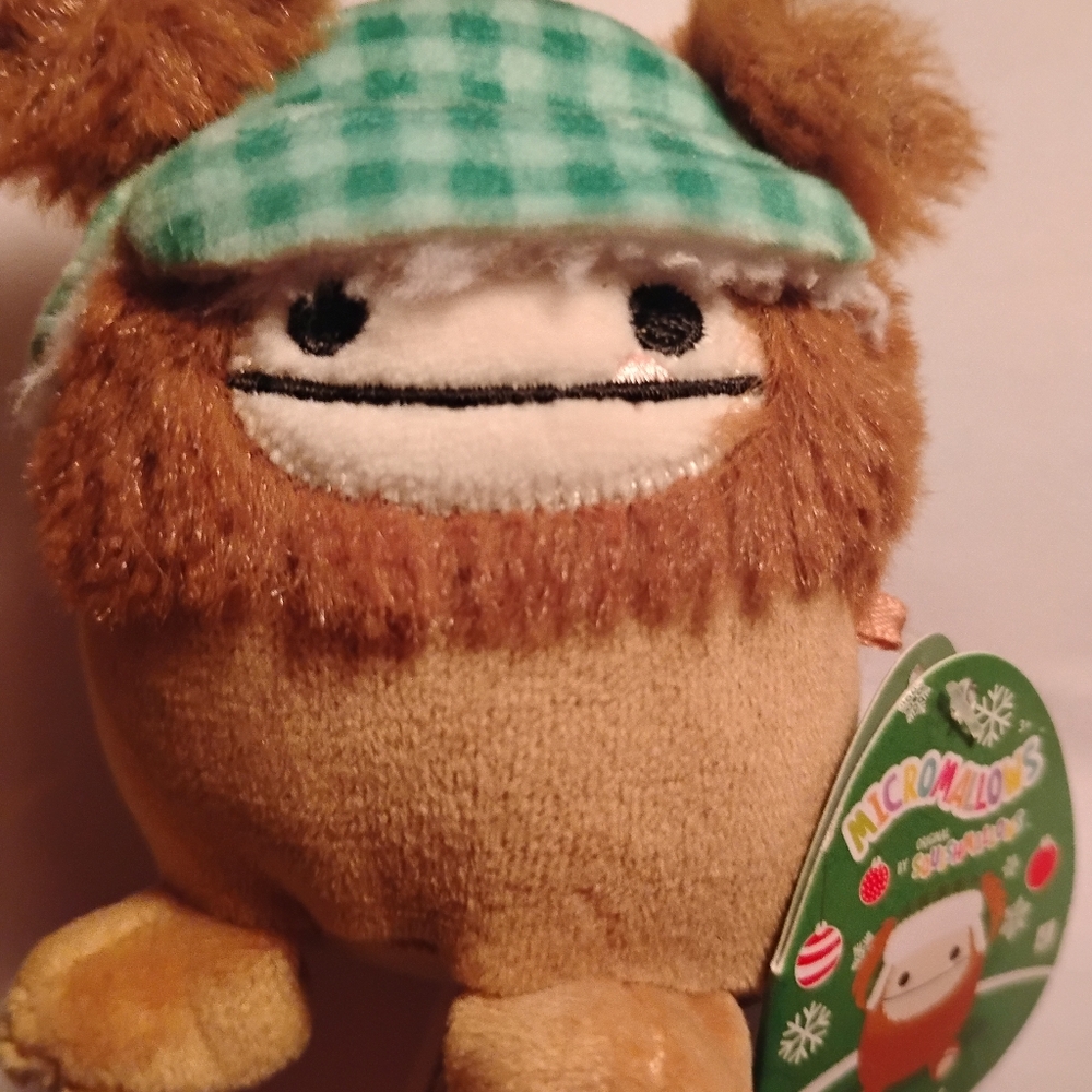Squishmallow Micromallow's Benny Bigfoot *new with tags